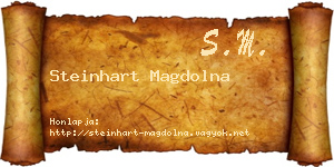 Steinhart Magdolna névjegykártya